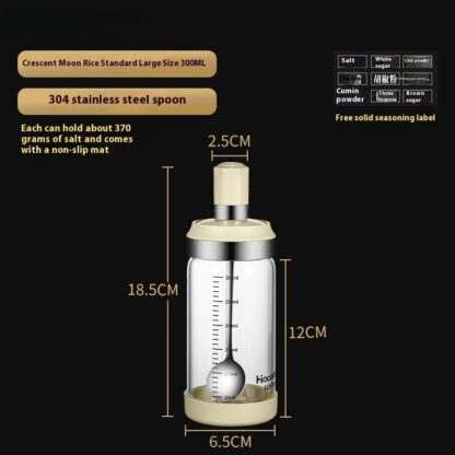 Seasoning Jar Light Luxury Household Seal - Image 7