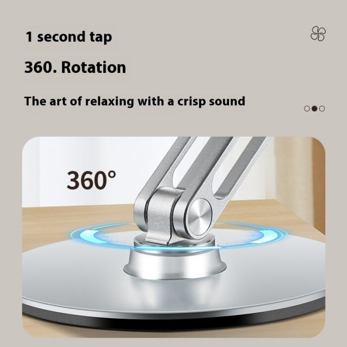 USB Charging 360 Degrees Rotatable Electric Fan Folding - Image 4