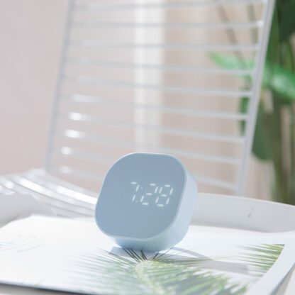 European-style Creative Timing Smart Little Alarm Clock Square Mini - Image 3