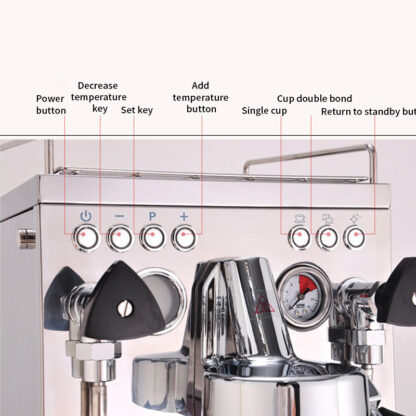 Full Semi-automatic Espresso Machine For Home And Business Use - Image 6