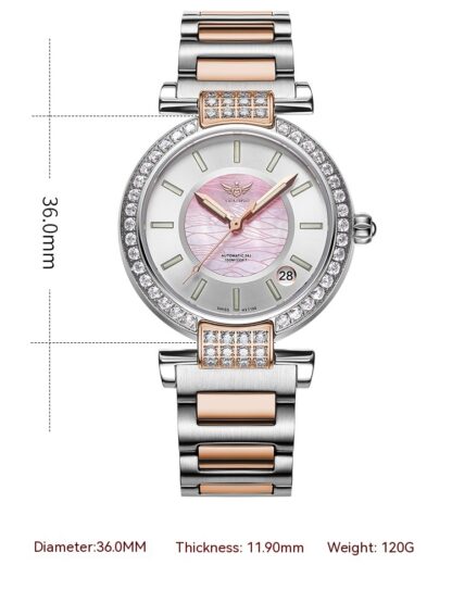 Women's Full-automatic Waterproof Mechanical Watch - Image 2