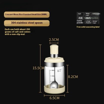Seasoning Jar Light Luxury Household Seal - Image 4