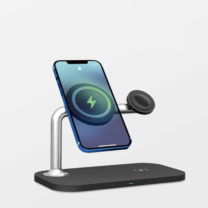 Cross-border Three-in-one Magnetic Wireless Charger - Image 2