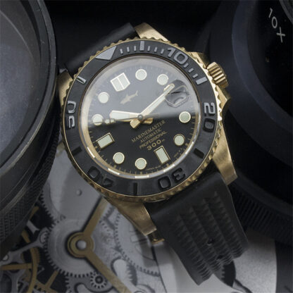 Vintage bronze water ghost diving watch - Image 2
