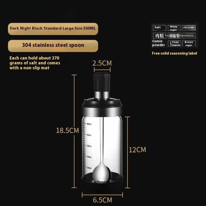 Seasoning Jar Light Luxury Household Seal - Image 9