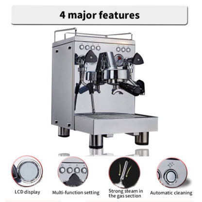 Full Semi-automatic Espresso Machine For Home And Business Use - Image 7