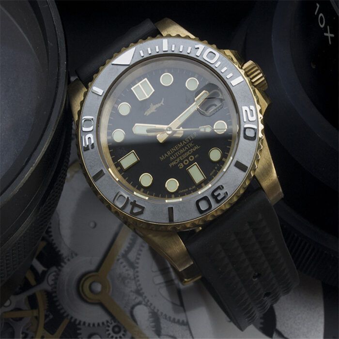 Vintage bronze water ghost diving watch - Image 6