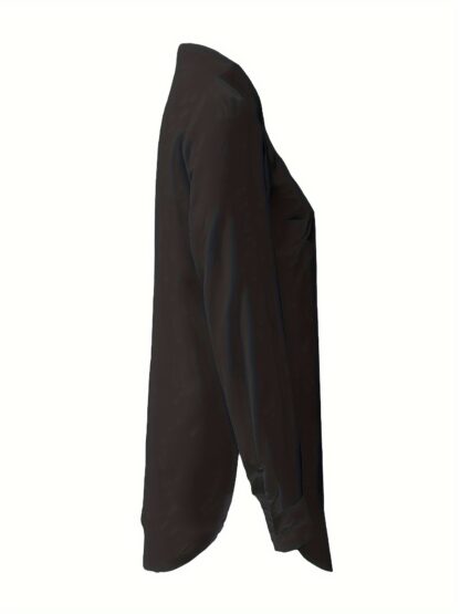 Long And Simple Casual Shirts Can Be Worn In Four Seasons. - Image 3