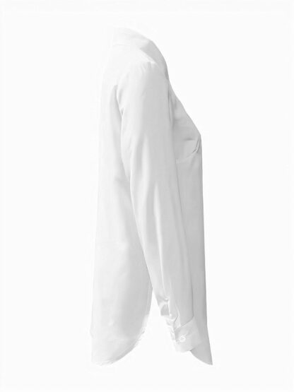Long And Simple Casual Shirts Can Be Worn In Four Seasons. - Image 2