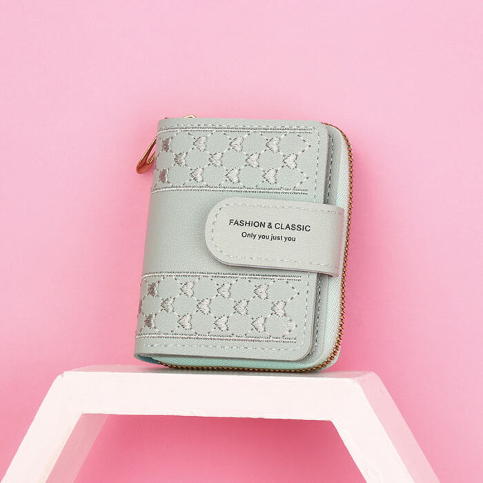 Short Large Capacity Zipper Coin Purse All-match Love - Image 9