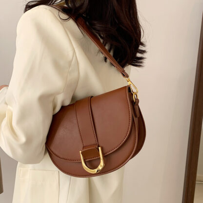 Crossbody Premium Underarm Saddle Bag - Image 3