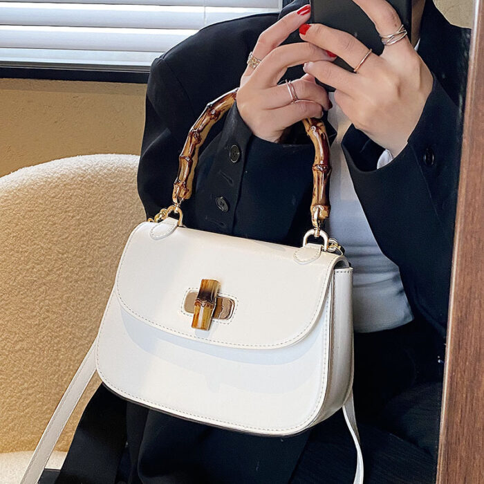 Premium Texture Versatile Messenger Bag - Image 6
