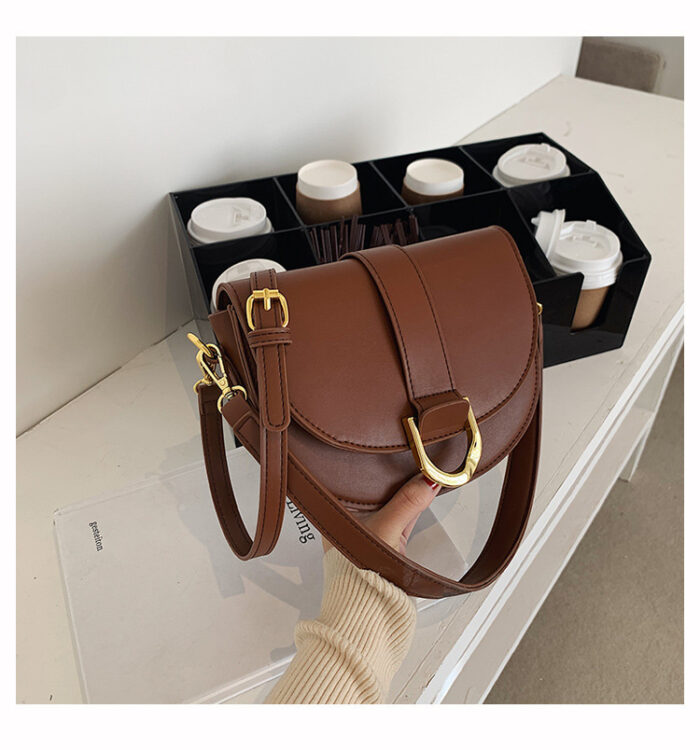 Crossbody Premium Underarm Saddle Bag - Image 2