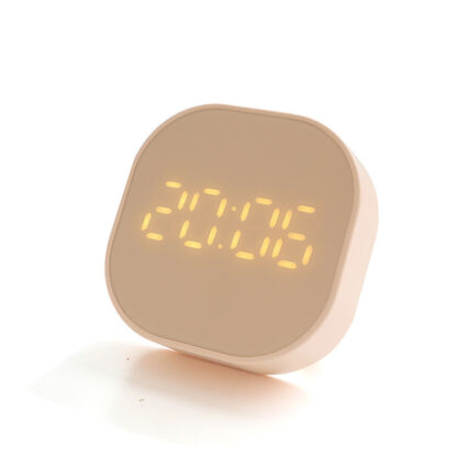 European-style Creative Timing Smart Little Alarm Clock Square Mini - Image 4