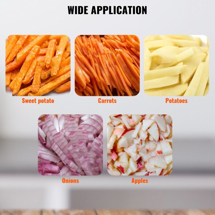 Blade Heavy Duty Professional Food Dicer Kattex French Fry Cutter Onion Slicer Stainless Steel For Tomato Peppers Potato Mushroom - Image 8