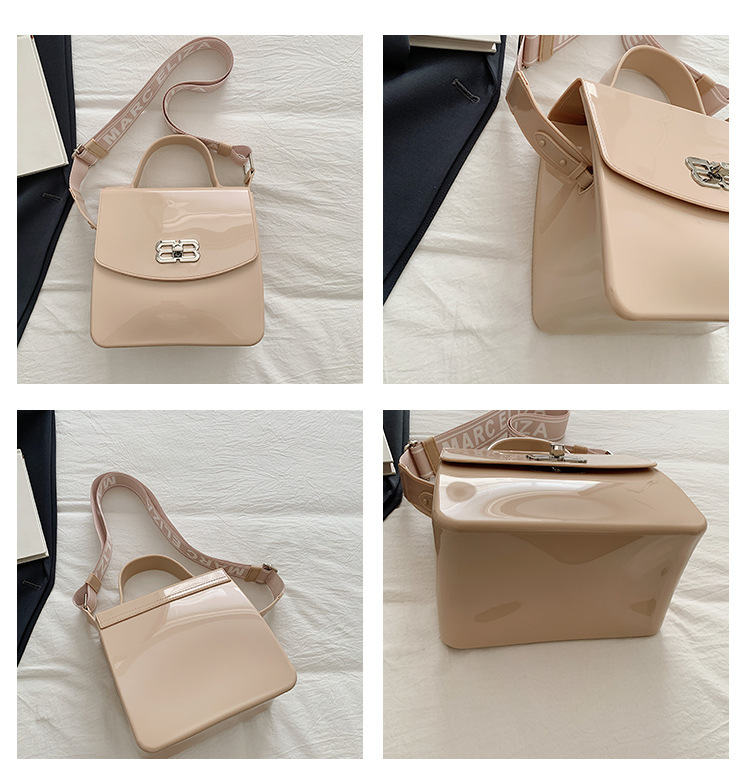 bolso cuadrado pequeño bolso de hombro casual