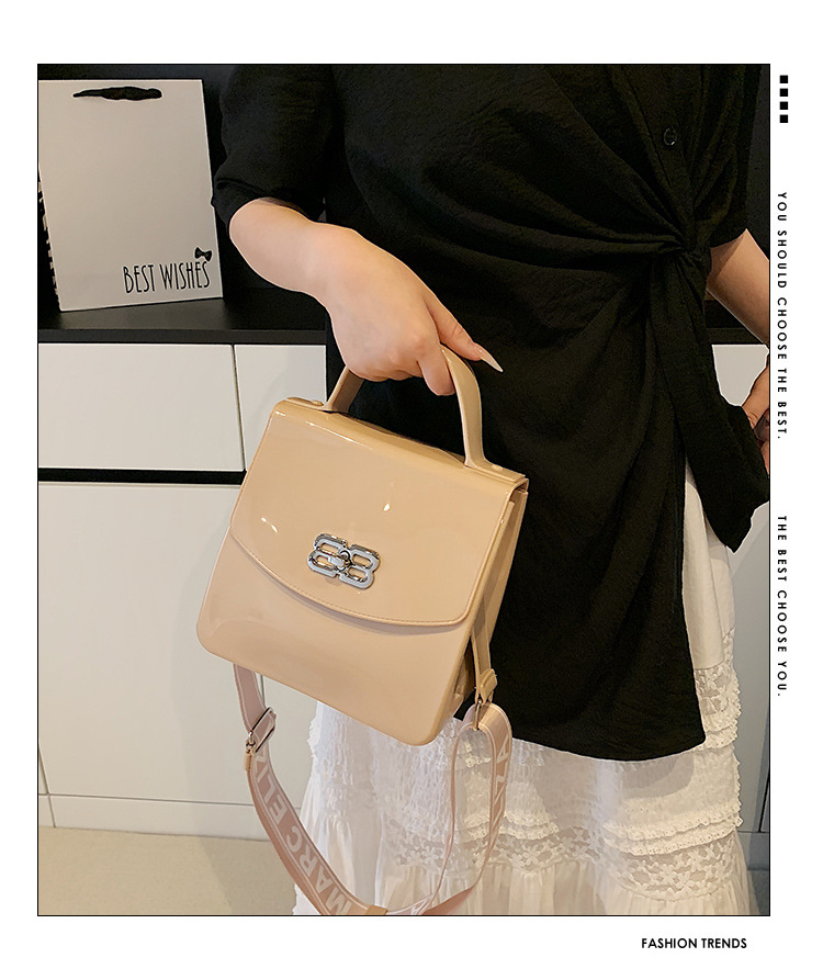 bolso cuadrado pequeño bolso de hombro casual