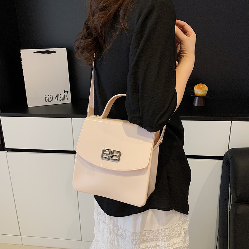 bolso cuadrado pequeño bolso de hombro casual